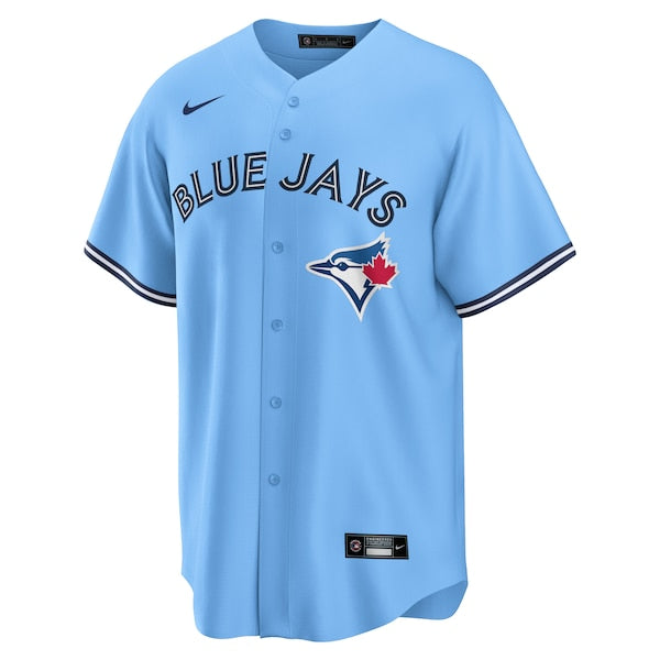 Bo Bichette Toronto Blue Jays Nike Alternate Replica Player Name Jersey - Powder Blue - Image 2