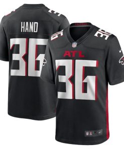 Harrison Hand Atlanta Falcons Nike Team Game Jersey -  Black