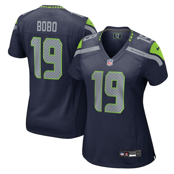 Jake Bobo Seattle Seahawks Nike Women's Team Game Jersey - College Navy/Navy - Image 2