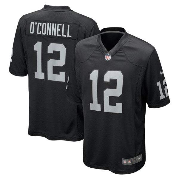 Aidan O'Connell Las Vegas Raiders Nike Team Game Jersey - Black - Image 2