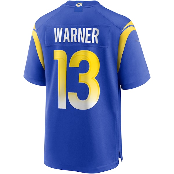 Kurt Warner Los Angeles Rams Nike Game Retired Player Jersey - Royal - Image 4