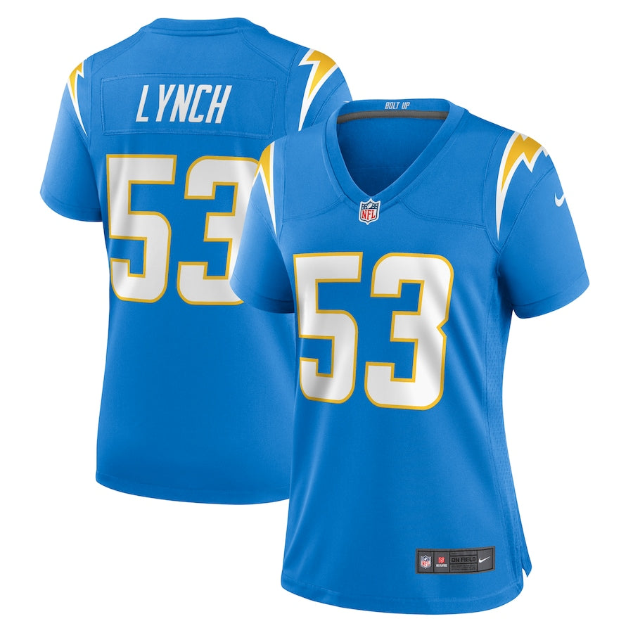 Blake Lynch Los Angeles Chargers Nike Women's Game Jersey - Powder Blue