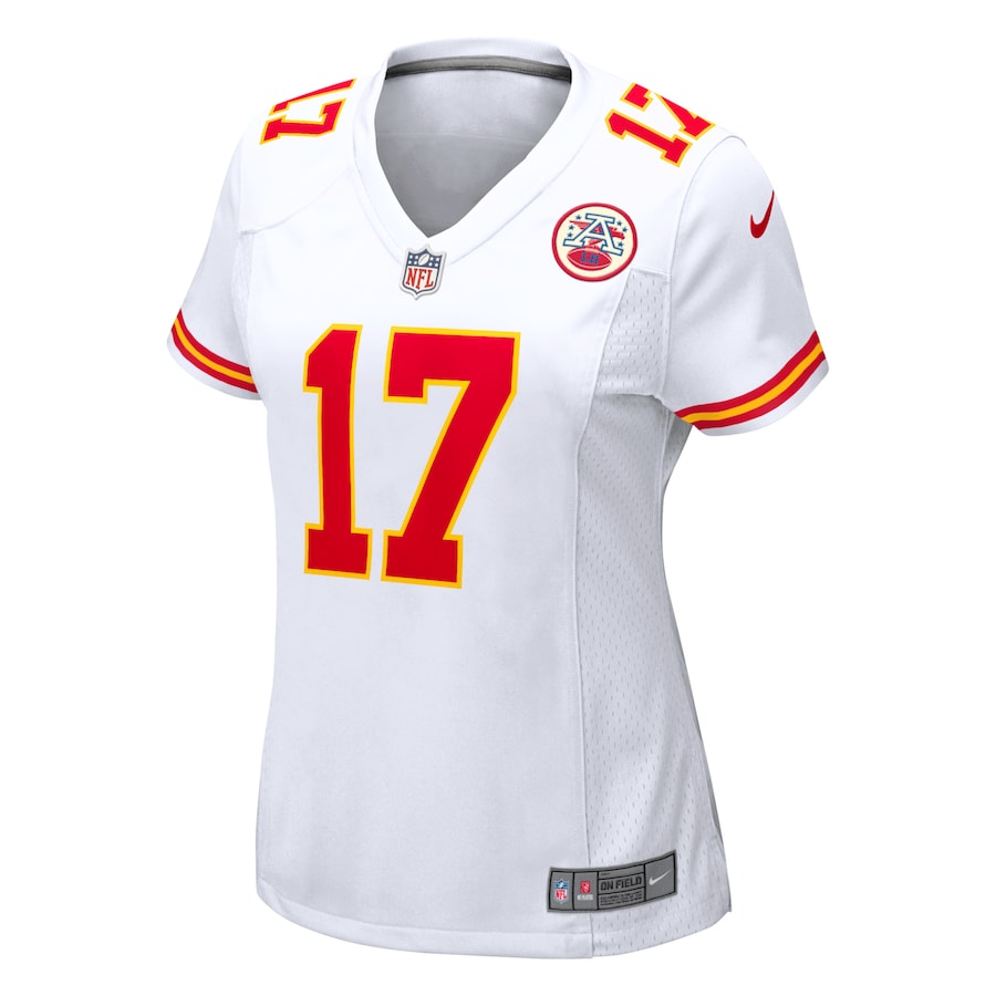 Mecole Hardman Kansas City Chiefs Nike Women's Game Jersey - White - Image 2
