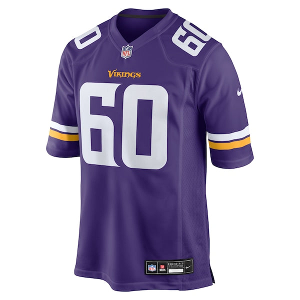 Marcellus Johnson Minnesota Vikings Nike Team Game Jersey - Purple - Image 2