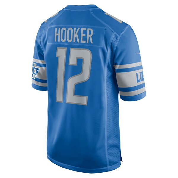 Hendon Hooker Detroit Lions Nike 2023 NFL Draft Pick Game Jersey - Blue - Image 3