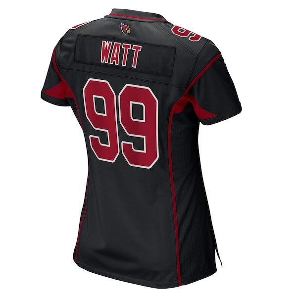 J.J. Watt Arizona Cardinals Nike Women's 2nd Alternate Game Jersey - Black/Cardinal - Image 4
