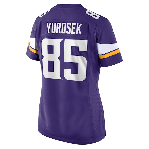 Ben Yurosek Minnesota Vikings Nike Women's Team Game Jersey - Purple - Image 3