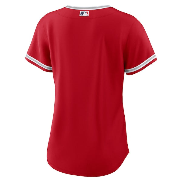 Los Angeles Angels Nike Women's Alternate Replica Team Jersey - Red - Image 3