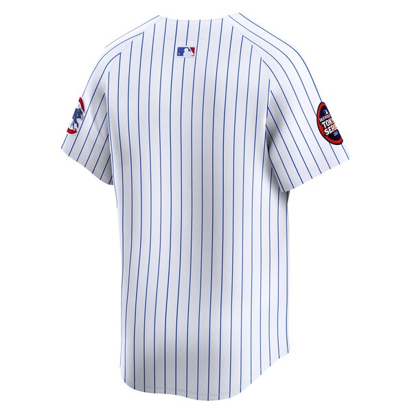 Chicago Cubs Nike 2025 MLB World Tour: Tokyo Series Home Limited Jersey - White - Image 3
