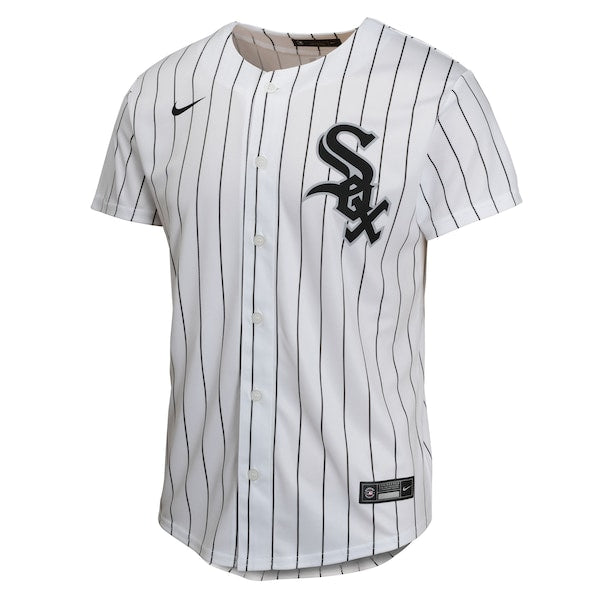 Luis Robert Jr. Chicago White Sox Nike Youth Home Player Game Jersey - White - Image 2