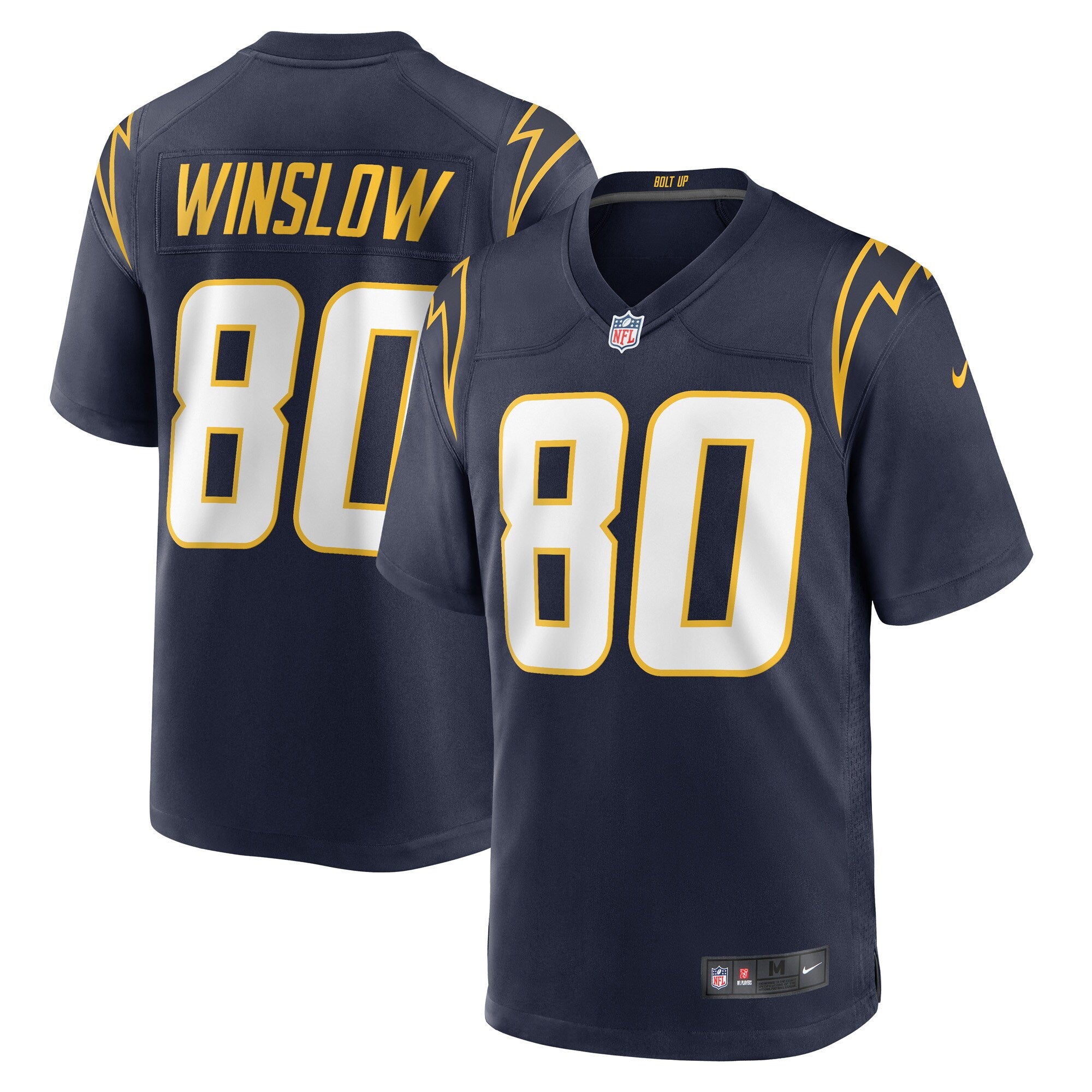 Kellen Winslow Los Angeles Chargers Nike Game Retired Player Jersey - Powder Blue/Navy - Image 5