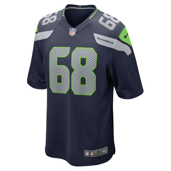Damien Lewis Seattle Seahawks Nike Game Jersey - College Navy - Image 2