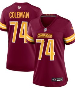 Brandon Coleman Washington Commanders Nike Women's  Game Jersey -  Burgundy