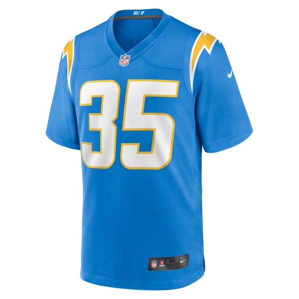 Dicaprio Bootle Los Angeles Chargers Nike Team Game Jersey - Powder Blue - Image 2