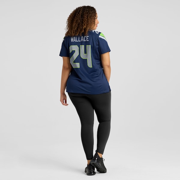 K'Von Wallace Seattle Seahawks Nike Women's Team Game Jersey - College Navy - Image 12