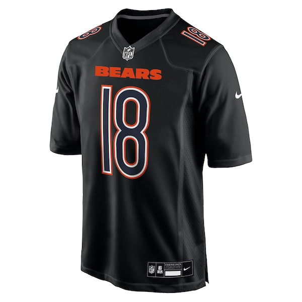Caleb Williams Chicago Bears Nike Fashion Jersey - Carbon Black/White - Image 4
