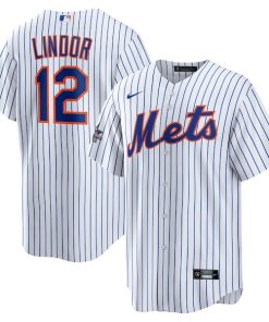 Francisco Lindor New York Mets Nike Youth 2025 MLB All-Star Game Home Replica Player Jersey - White