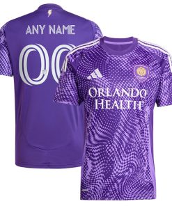 Orlando City SC adidas 2025 Perfect Storm Replica Custom Jersey - Purple
