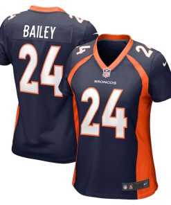 Champ Bailey Denver Broncos Nike Women's Retired Player Jersey - Navy/Orange