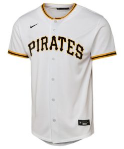 Alternative view of Bryan Reynolds Pittsburgh Pirates Nike  Youth Home Replica Jersey - White