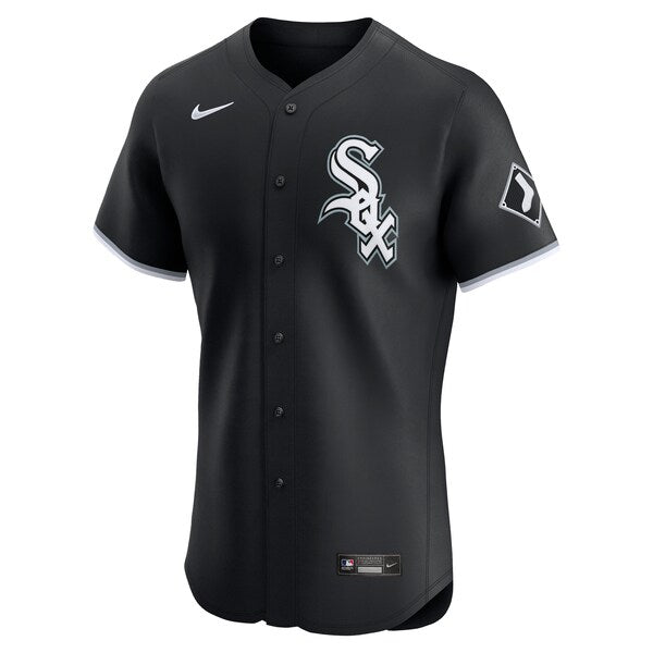 Chicago White Sox Nike Alternate Vapor Premier Elite Patch Jersey - Black - Image 2