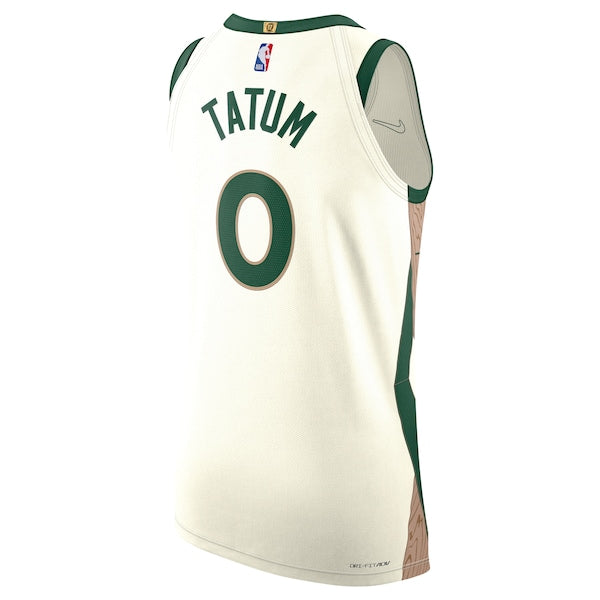 Nike Jayson Tatum Boston Celtics Authentic Jersey - City Edition - White - Image 3