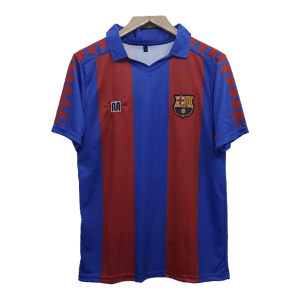 Diego Maradona Barcelona 1984-89 Retro Home Jersey - Image 3