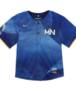 Alternative view of Minnesota Twins Nike Toddler City Connect Team Limited Jersey - Blue