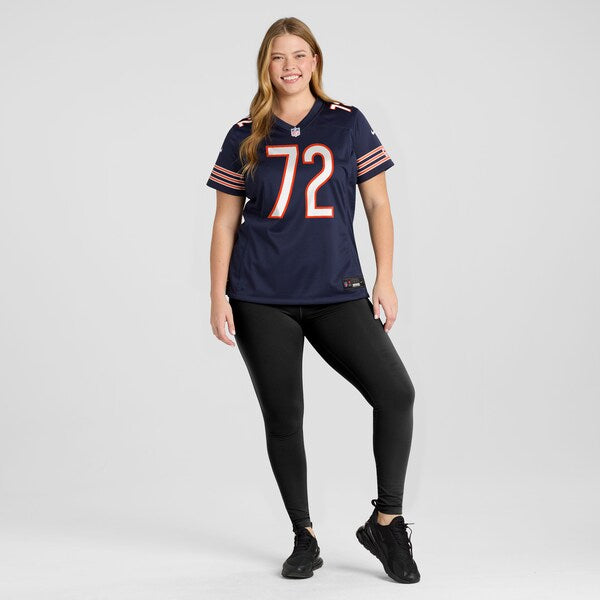 Kiran Amegadjie Chicago Bears Nike Women's Game Jersey - Navy - Image 7