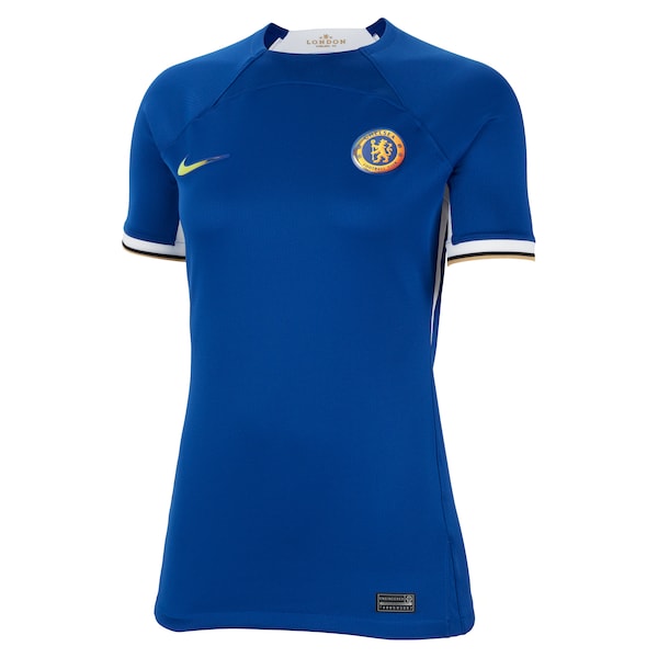 Chelsea Nike Women's 2023/24 Home Stadium Replica Custom Jersey - Blue - Image 2