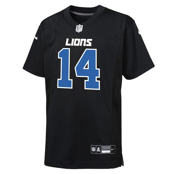 Amon-Ra St. Brown Detroit Lions Nike Youth Fashion Game Jersey - Carbon Black - Image 2