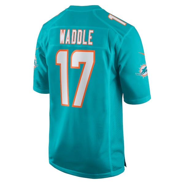 Jaylen Waddle Miami Dolphins Nike Youth Game Jersey - Aqua - Image 3