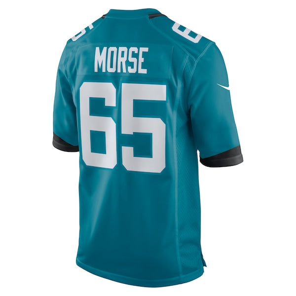 Mitch Morse Jacksonville Jaguars Nike Team Game Jersey - Teal - Image 3