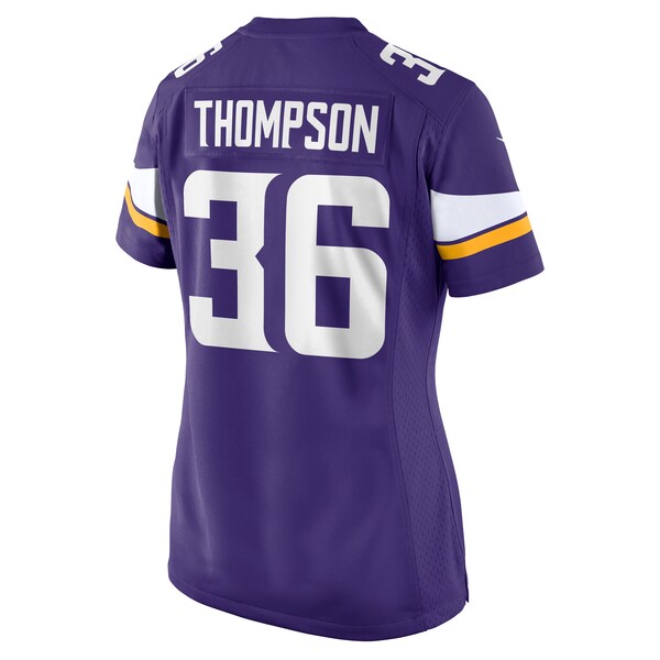 NaJee Thompson Minnesota Vikings Nike Women's Game Jersey - Purple - Image 9