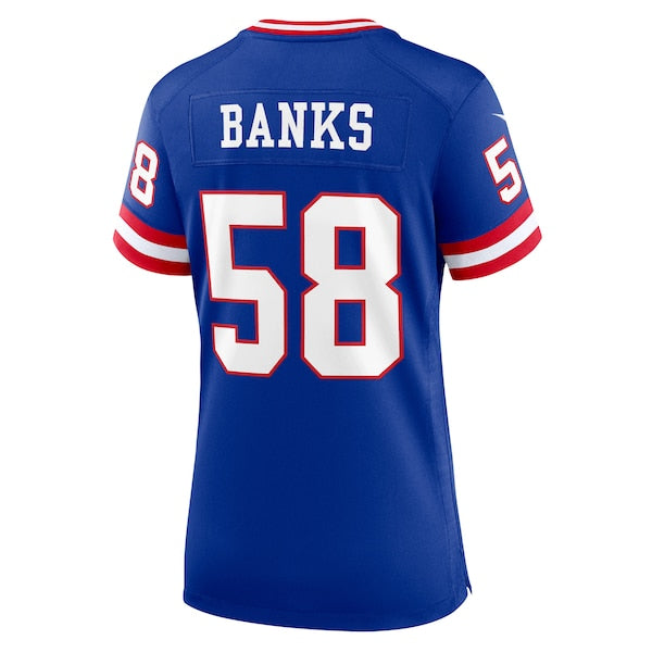 Carl Banks New York Giants Nike Women's Classic Retired Player Game Jersey - Royal - Image 3