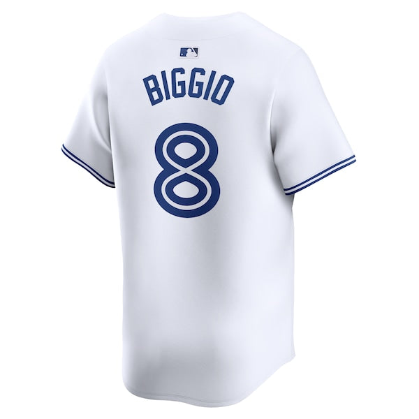 Cavan Biggio Toronto Blue Jays Nike Home Limited Player Jersey - White - Image 3