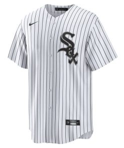 Alternative view of Chicago White Sox Nike #1 Groom Home Replica Jersey - White