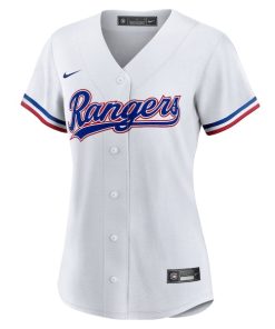 Alternative view of Sam Haggerty Texas Rangers Nike Women's Home Replica Jersey - White