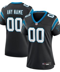 Carolina Panthers Nike Women's Custom Game Jersey - Black