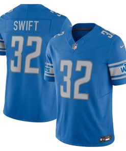 D'Andre Swift Detroit Lions Nike Vapor F.U.S.E. Limited Jersey - Blue