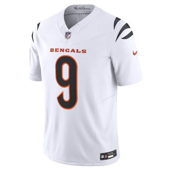 Joe Burrow Cincinnati Bengals Nike Vapor F.U.S.E. Limited Jersey - White/Orange - Image 3
