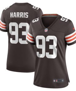 Shelby Harris Cleveland Browns Nike Women's Team Game Jersey -  Brown