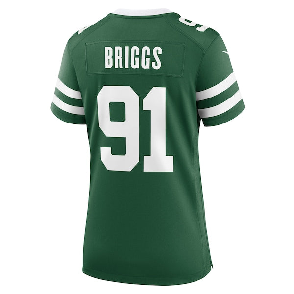 Jowon Briggs New York Jets Nike Women's Team Game Jersey - Legacy Green - Image 3