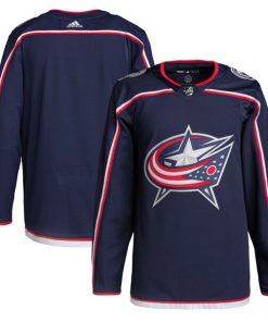 Columbus Blue Jackets adidas Home Primegreen Authentic Jersey - Navy