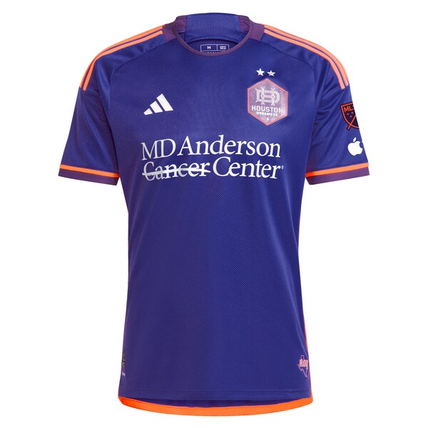 H¨¦ctor Herrera Houston Dynamo FC adidas 2024 Still Holdin' Authentic Player Jersey?¨C Purple - Image 3