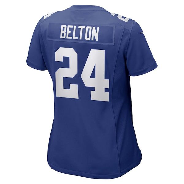 Dane Belton New York Giants Nike Women's Game Player Jersey - Royal - Image 3