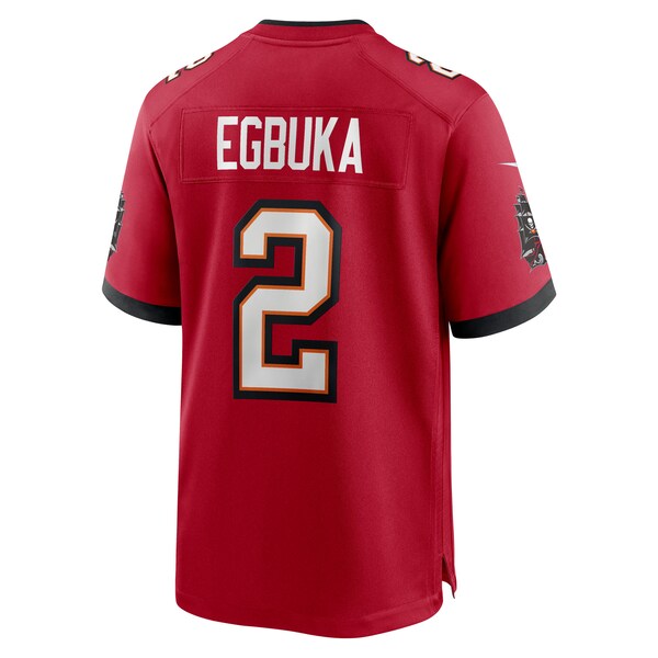 Youth Emeka Egbuka Tampa Bay Buccaneers Nike Team Game Jersey - Red - Image 3