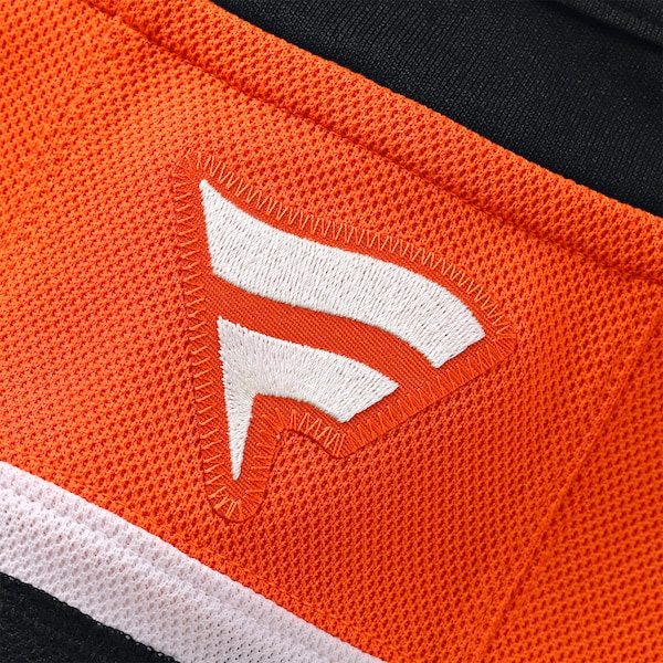 Philadelphia Flyers Away Premium Jersey - White/Burnt Orange/Black - Image 11