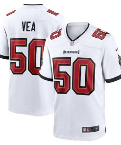 Vita Vea Tampa Bay Buccaneers Nike White Game Jersey -  White/Red
