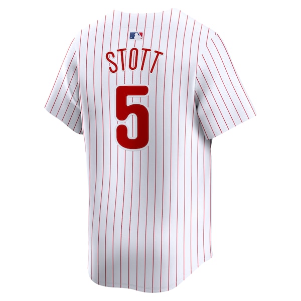 Bryson Stott Philadelphia Phillies Nike Home Limited Player Jersey - White - Image 3
